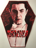 Dracula Coffin Shaped Back Patch