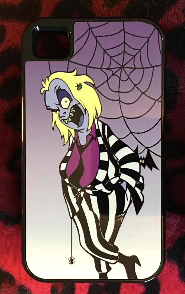 Beetlejuice Cartoon iPhone 4/4S Case