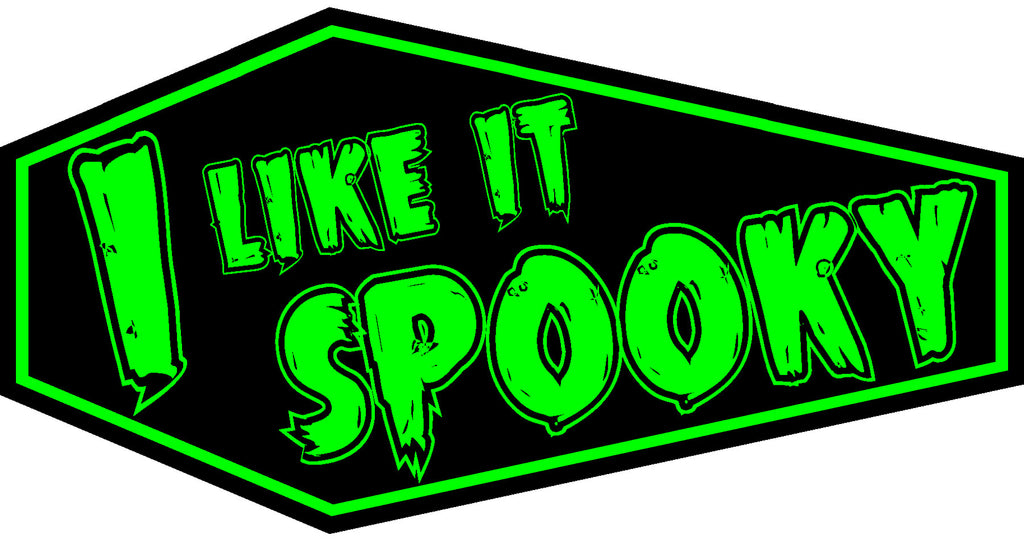 I Like It Spooky Coffin Patch