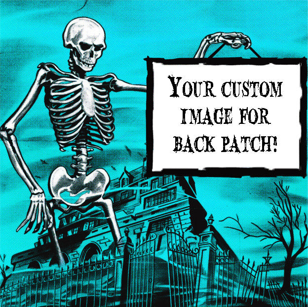 Back Shot Patch Custom Back Patch | Scream For Me Inc.