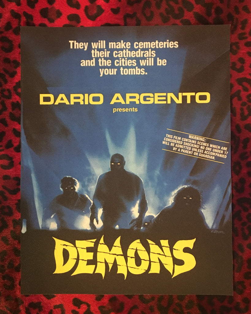 Demons Back Patch