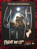 Friday the 13th Part 2 Back Patch
