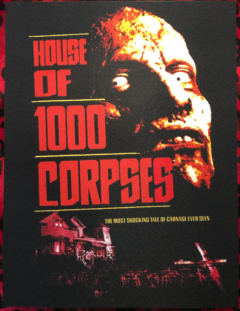 House of 1000 Corpses Back Patch
