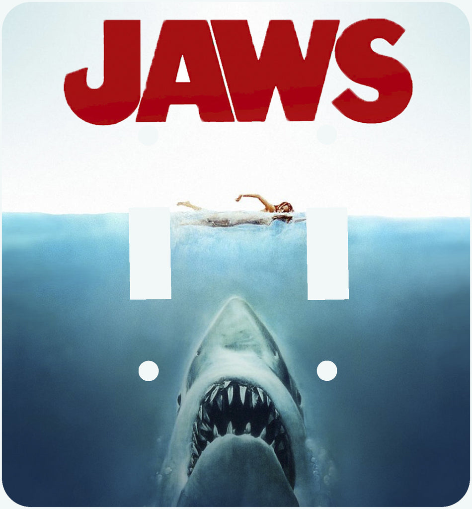 Jaws Double Light Switch Cover