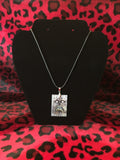 Necronomicon Book of the Dead Crystal Necklace