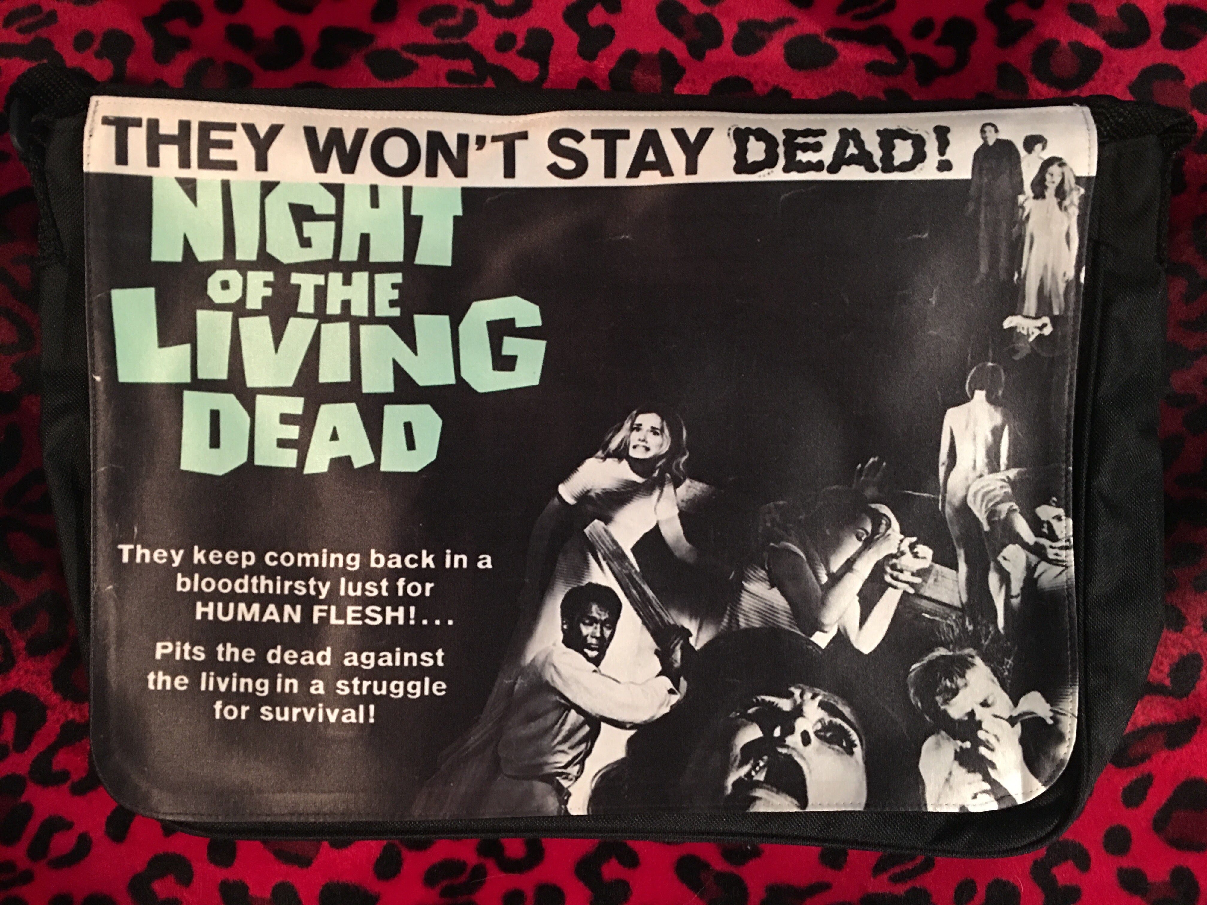 Night of the Living Dead Large Reporter Bag