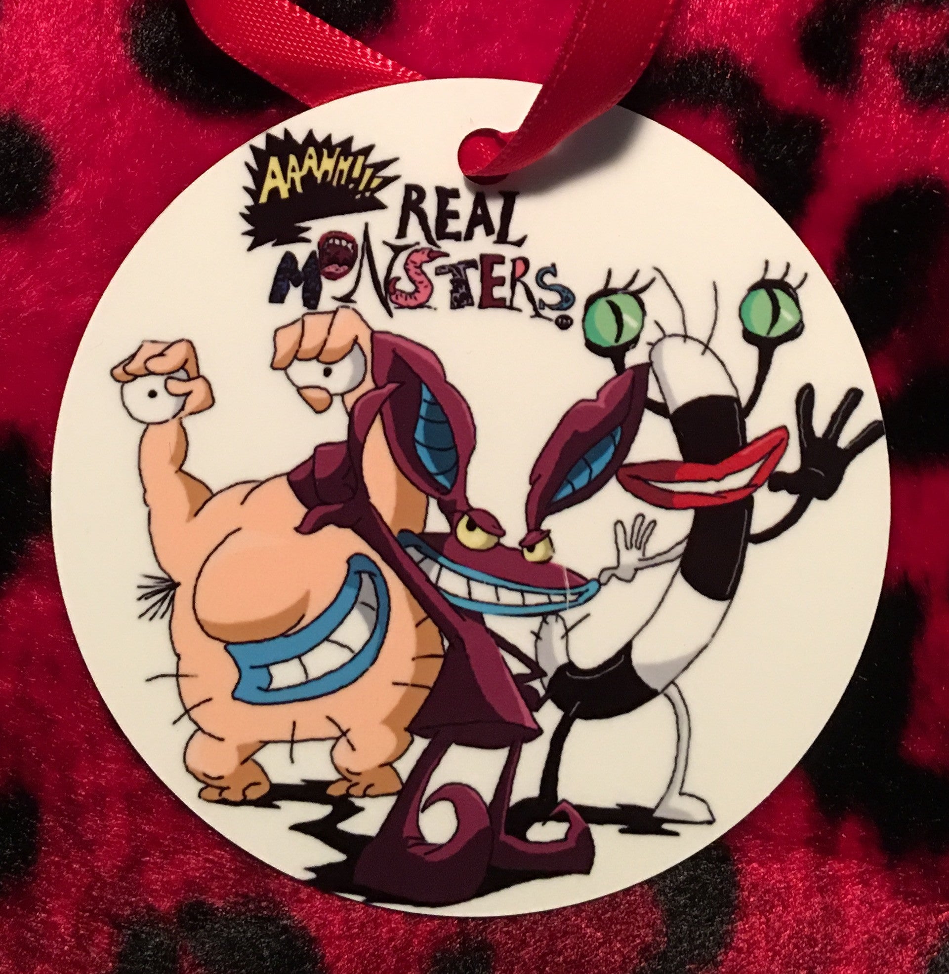 monsters christmas AAAHH!! Real Monsters Christmas Ornament
