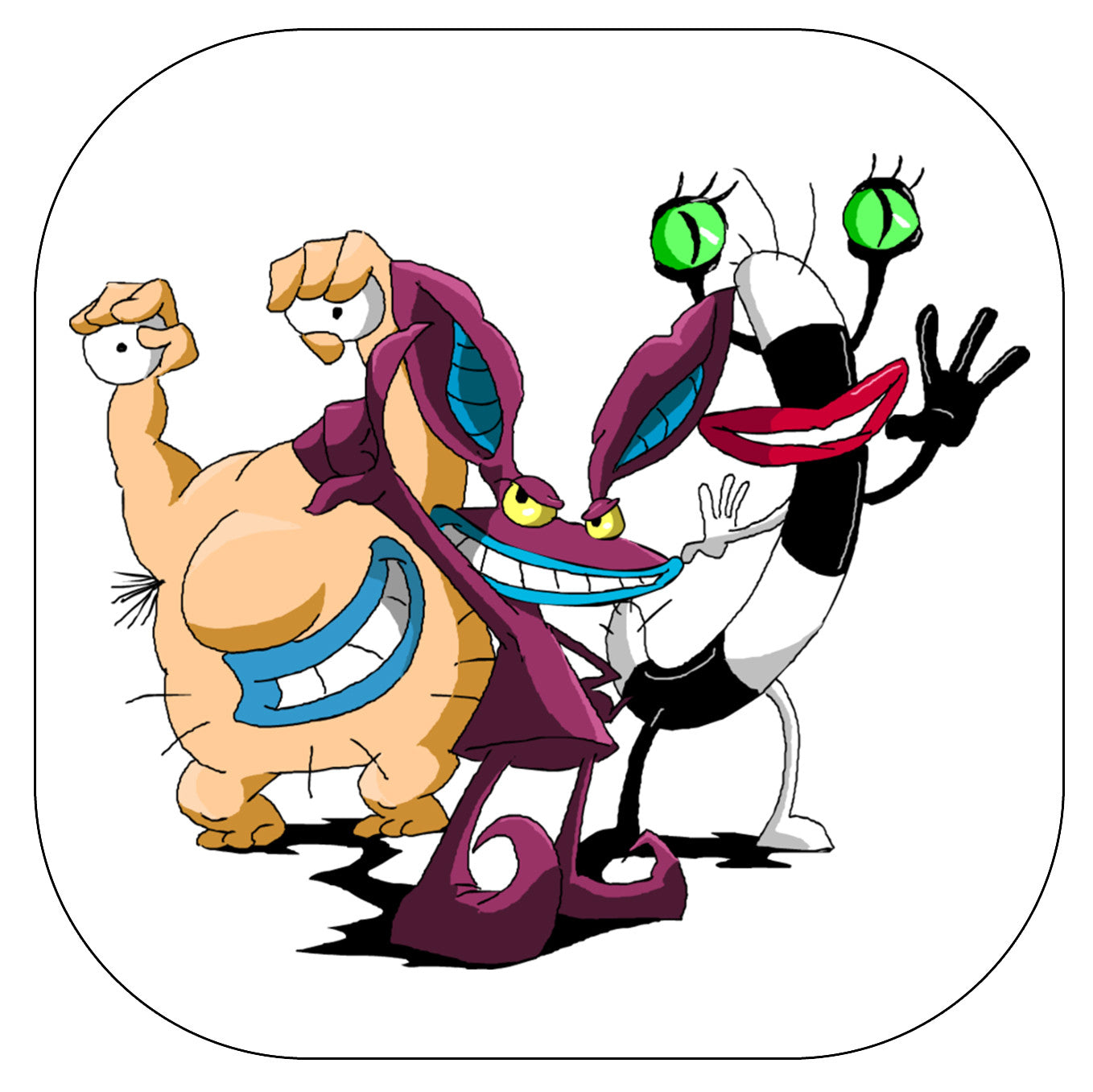 all real monsters names Aaahh!!! Real Monsters Coasters