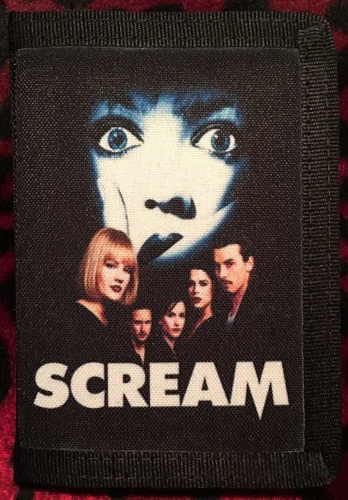 Scream Canvas Wallet