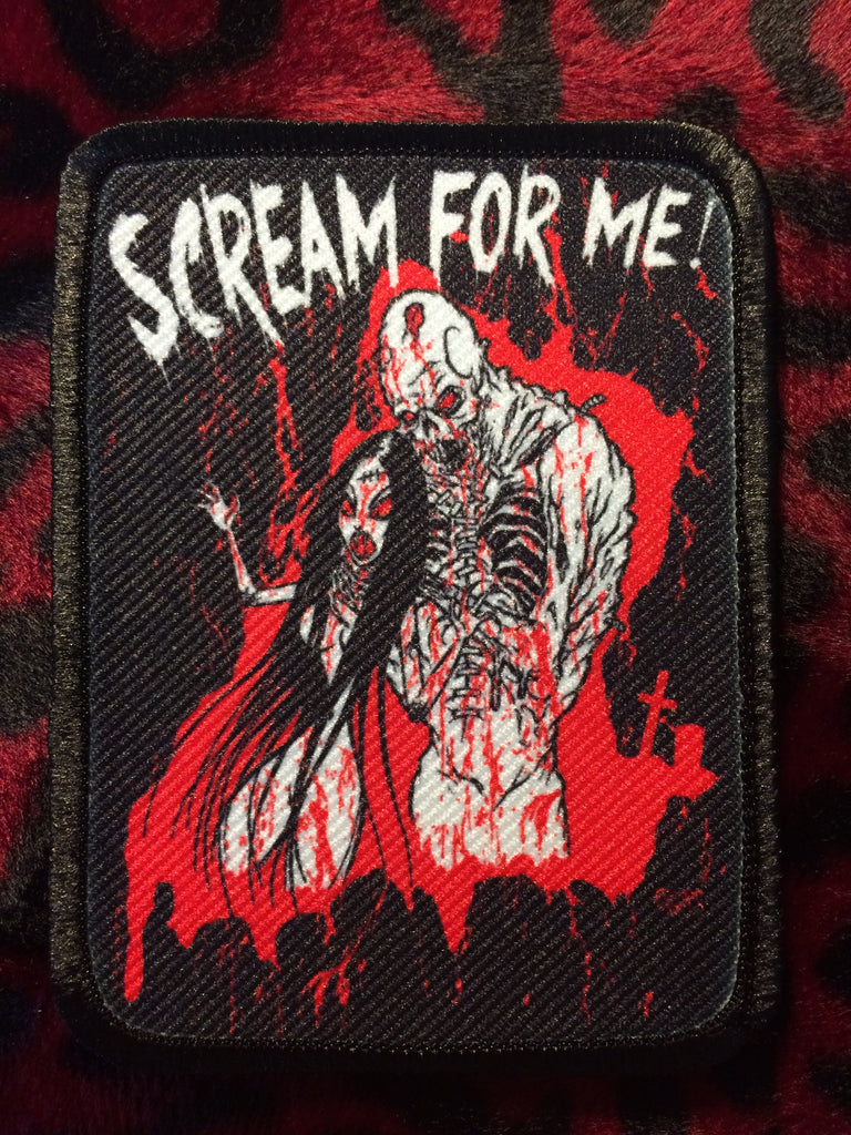 Scream For Me! Patch