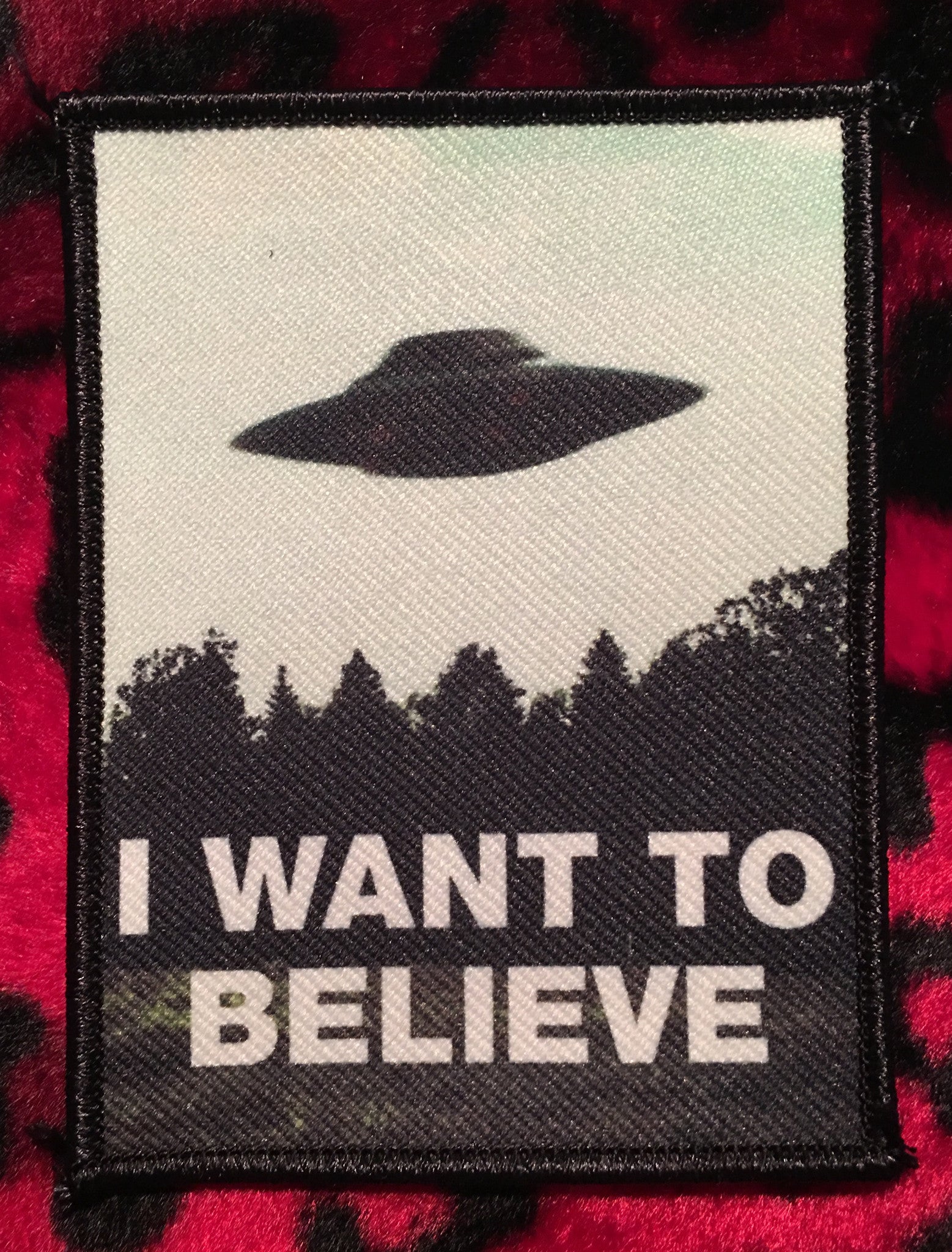 X-Files I Want To Believe Patch