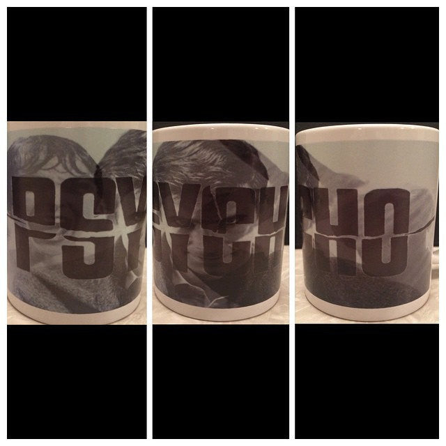 Psycho Glow in the Dark Ceramic Coffee Mug
