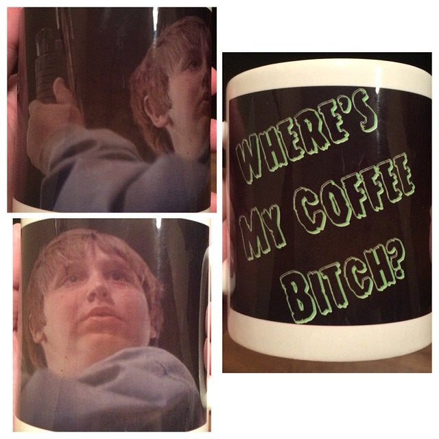 Monster Squad Fat Kid Where's My Coffee Bitch? Coffee Mug