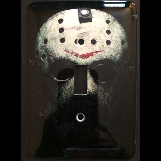 Friday The 13th Jason Vorhess Light Switch Cover
