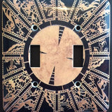Hellraiser Double Light Switch Cover