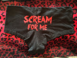Scream For Me Women's Underwear