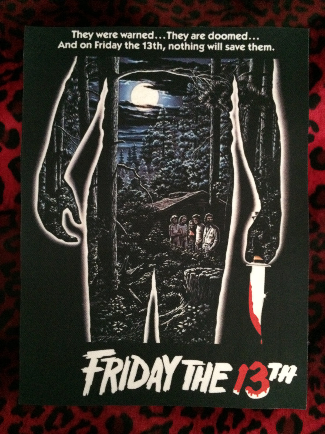 Friday the 13th Back Patch